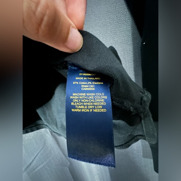 Polo Ralph Lauren Slim Fit Stretch Mesh Longsleeves Polo Shirt - Picture 2 of 6